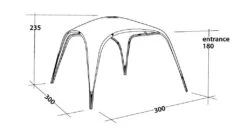 Outwell Summer Lounge M Package -Wild Trek Gear 111136 summer lounge m drawing perspective 2 1