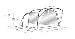 Outwell Oakwood 3 Tent 23 Outwell Oakwood 3 Tent -Wild Trek Gear 111208 oakwood 3 drawing perspective2