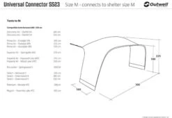 Outwell Universal Connector M -Wild Trek Gear 111342 5