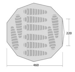Robens Klondike Grande Tent 10 Robens Klondike Grande Tent -Wild Trek Gear 130174 3