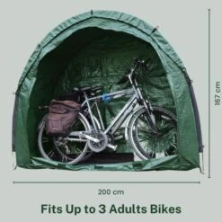 Tidy Tent Bike Cave -Wild Trek Gear 4bikes3