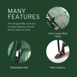 Tidy Tent Bike Cave -Wild Trek Gear 5 3liknky