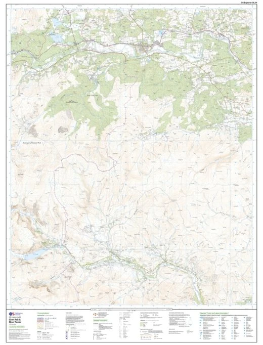 Glen Esk & Glen Tanar Map 3 Glen Esk & Glen Tanar Map - Image 3
