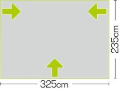 Quest Falcon Air 325 Porch Awning 12 Quest Falcon Air 325 Porch Awning -Wild Trek Gear a3502a 7 photo