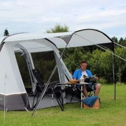 Outdoor Revolution Airedale 5.0S Front Sun Canopy -Wild Trek Gear airedale 5.0s sun canopy 1