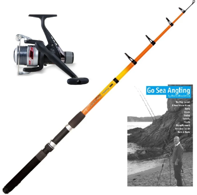 WSB Tackle Cool Expert Telespin 6' - Jade 130 Reel And Book Package 1 WSB Tackle Cool Expert Telespin 6' - Jade 130 Reel And Book Package