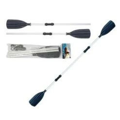2 Piece Aluminium Oars 5 2 Piece Aluminium Oars -Wild Trek Gear bw62064