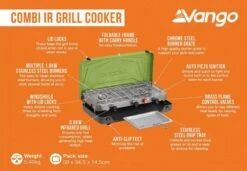 Vango Combi IR Grill Cooker 15 Vango Combi IR Grill Cooker -Wild Trek Gear combi ir grill cooker 4