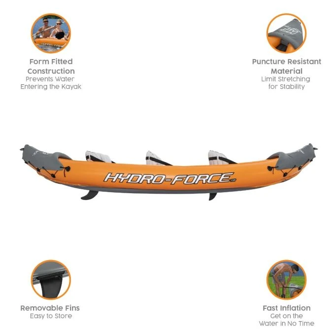 Bestway Hydro-force Lite-Rapid X3 Kayak 11 Bestway Hydro-force Lite-Rapid X3 Kayak - Image 11