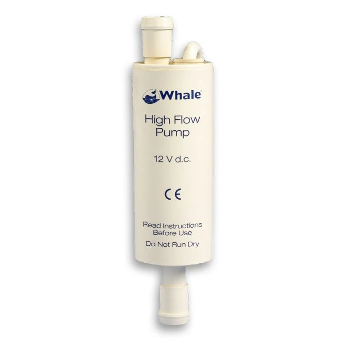 Whale Inline Booster High Flow Pump 1 Whale Inline Booster High Flow Pump