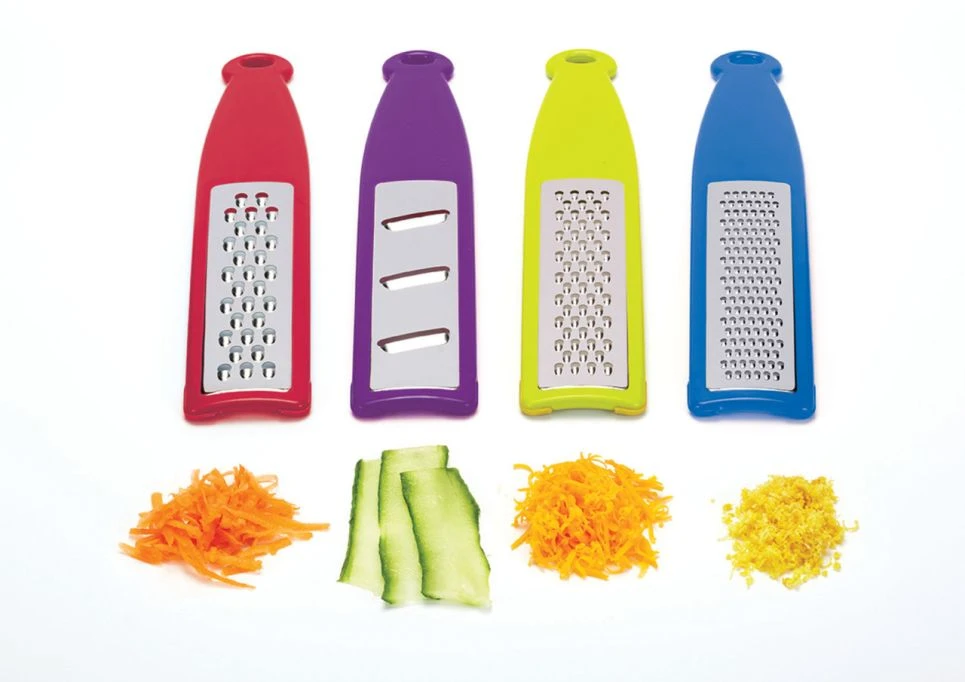Colourworks Set Of 4 Handheld Graters 2 Colourworks Set Of 4 Handheld Graters - Image 2