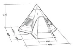 Robens Kiowa Tipi Tent 18 Robens Kiowa Tipi Tent -Wild Trek Gear kiowa tipi measurements