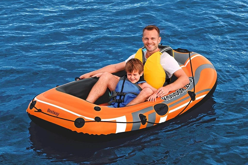 Bestway Kondor 2000 Inflatable Boat With Oar And Pump 3 Bestway Kondor 2000 Inflatable Boat With Oar And Pump - Image 3