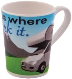 Quest Home Is Where You Park It Mug (Motorhome)