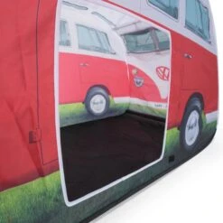 Volkswagen VW Campervan Kids Red Pop Up Tent 31 Volkswagen VW Campervan Kids Red Pop Up Tent -Wild Trek Gear ol0180 11 3