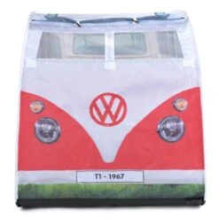 Volkswagen VW Campervan Kids Red Pop Up Tent 26 Volkswagen VW Campervan Kids Red Pop Up Tent -Wild Trek Gear ol0180 6 3