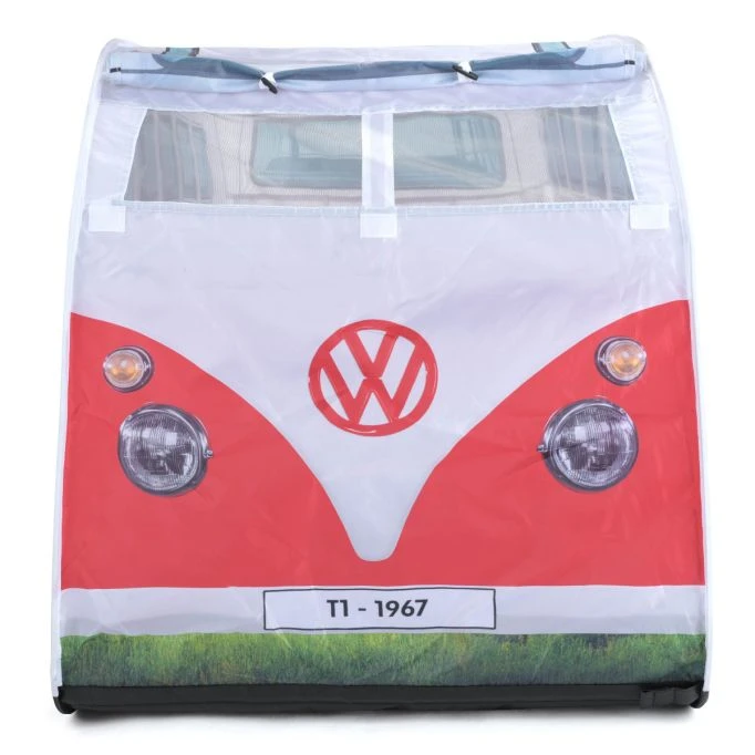 Volkswagen VW Campervan Kids Red Pop Up Tent 7 Volkswagen VW Campervan Kids Red Pop Up Tent - Image 7
