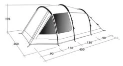 Outwell Dash 4 Tent 26 Outwell Dash 4 Tent -Wild Trek Gear outwell dash4 tent dimensions