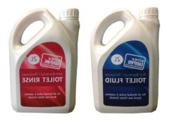 WoC Blue 2 Ltr & Pink 2 Ltr Toilet Fluid Package -Wild Trek Gear package 2 1 1