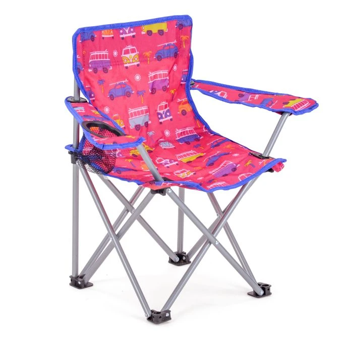 Volkswagen Kids Pink Camping Chair 6 Volkswagen Kids Pink Camping Chair - Image 6