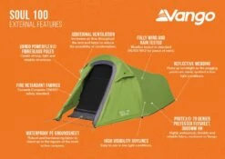 Vango Soul 100 Tent -Wild Trek Gear soul 100 infographic lr