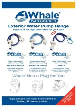 Whale Watermaster EP1612 High Flow Pump -Wild Trek Gear whalewatermasterpumprange 0414 page 001