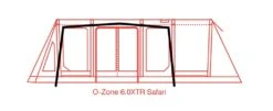 Outdoor Revolution Ozone 6.0 XTR Safari Side Sun Wing 15 Outdoor Revolution Ozone 6.0 XTR Safari Side Sun Wing -Wild Trek Gear xtr safari 2