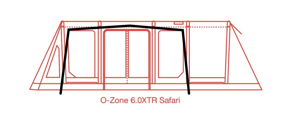 Outdoor Revolution Ozone 6.0 XTR Safari Side Sun Wing 8 Outdoor Revolution Ozone 6.0 XTR Safari Side Sun Wing - Image 8